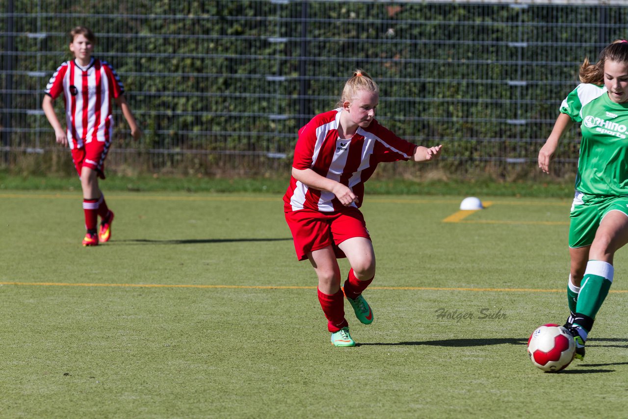 Bild 233 - C-Juniorinnen Kaltenkirchener TS - TuS Tensfeld : Ergebnis: 7:0